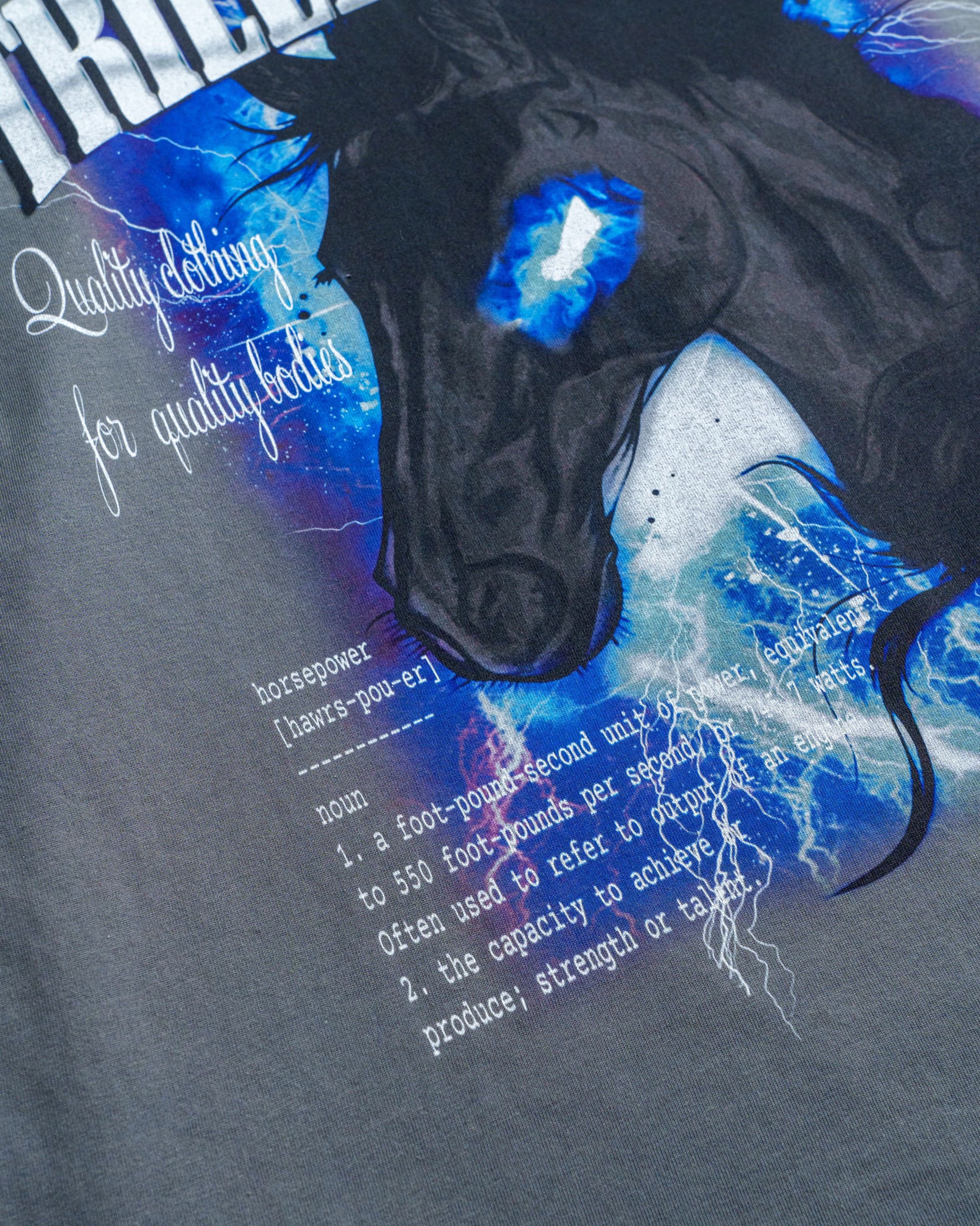 [Horsepower] Graphic T-Shirt