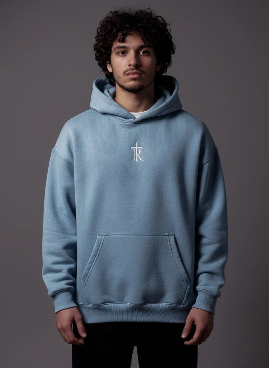[Glacier] Oversized Box Hoodie