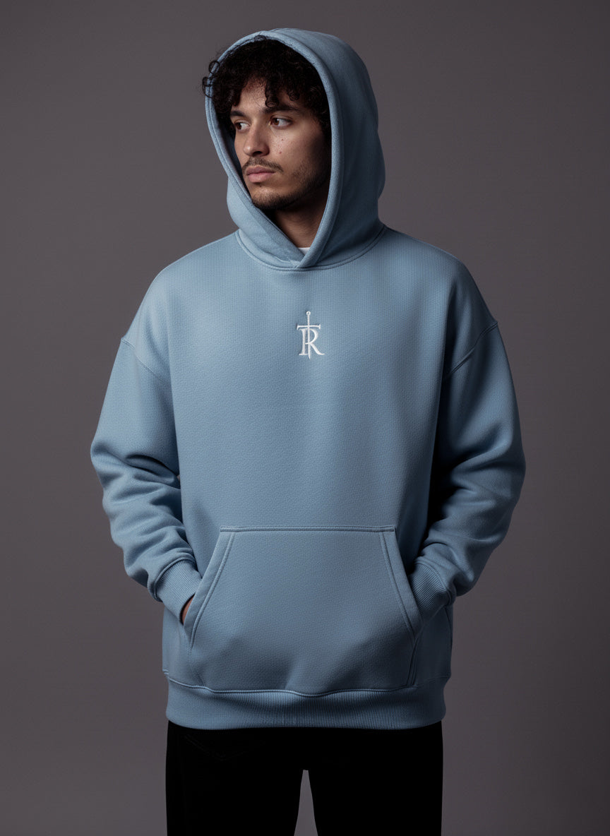 [Glacier] Oversized Box Hoodie