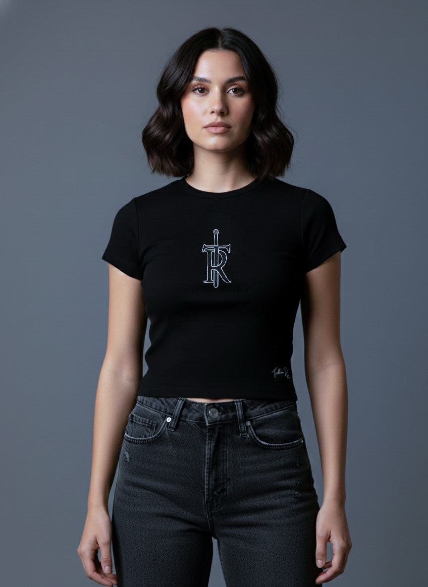 [Muse] Women's Cropped Baby Tee