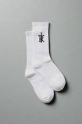 [For The Crew] Embroidered Crew Socks