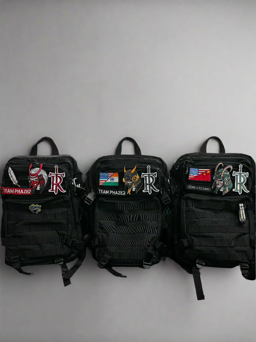 [Gym Badge] Embroidered Velcro Morale Patch