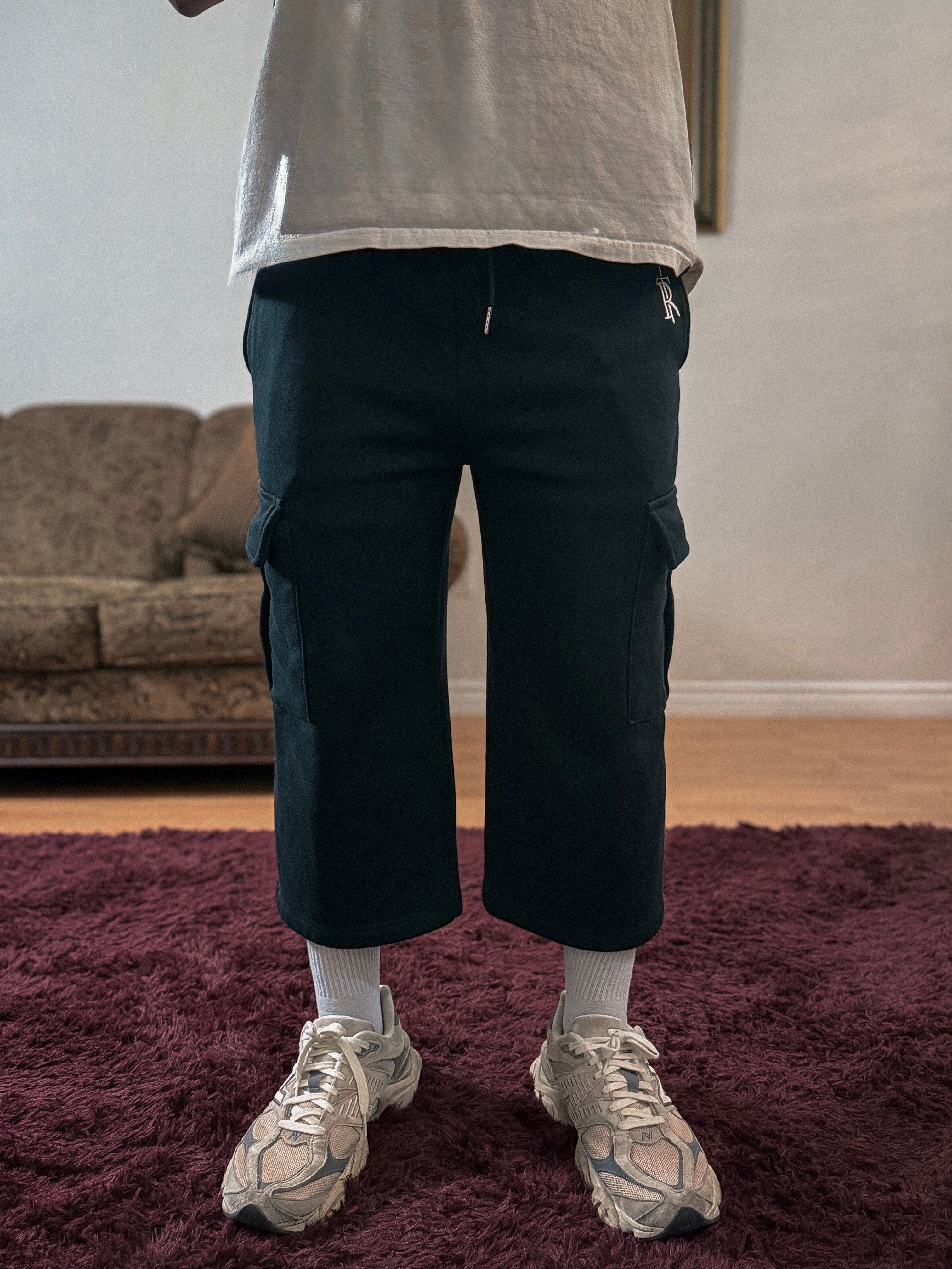 [Stance] Cropped Cargo Joggers