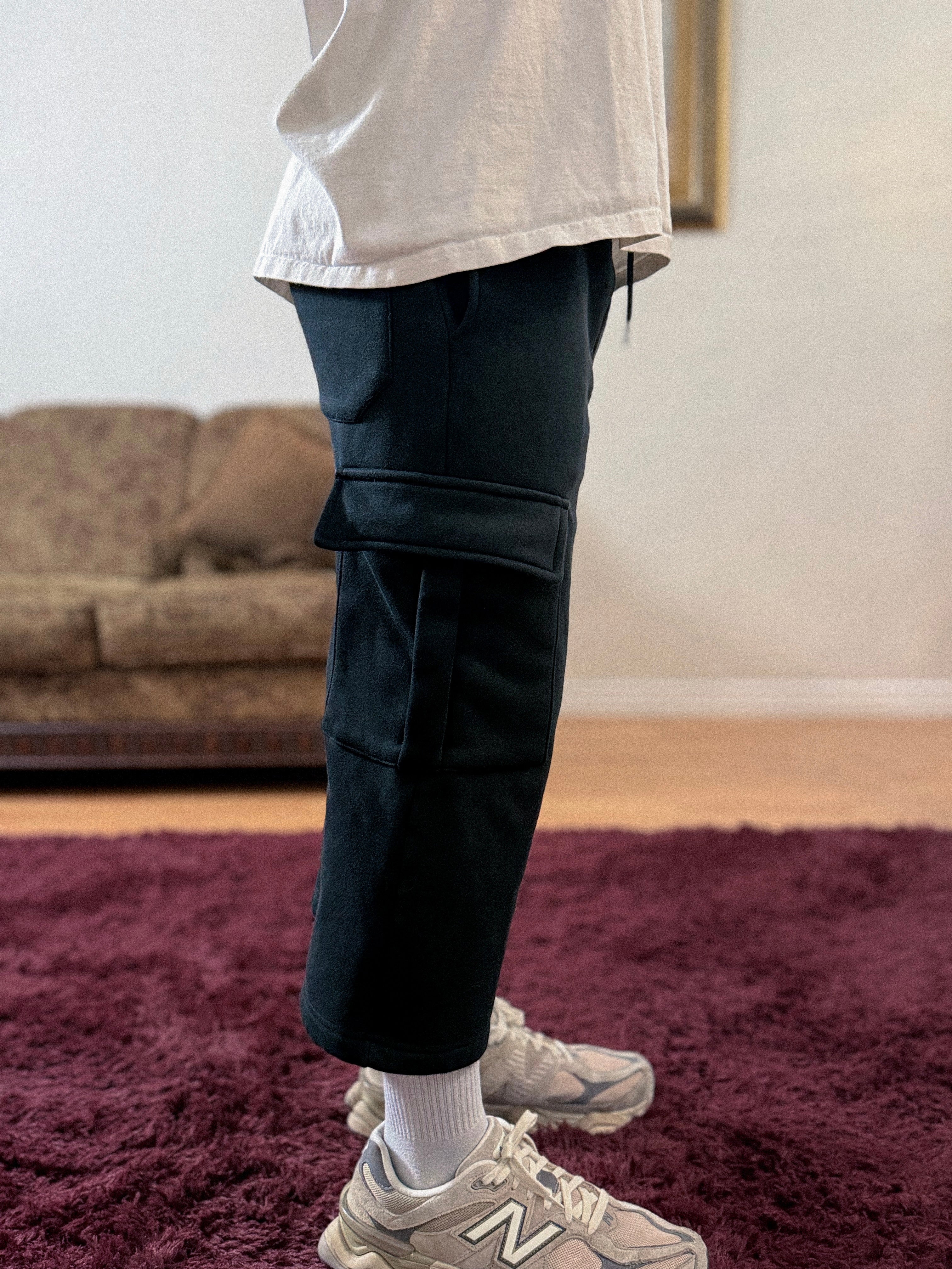 [Stance] Cropped Cargo Joggers